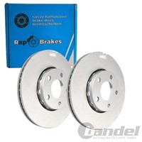 2X RAP Bremsscheiben 288Mm BelÜFtet Vorne Passend FüR Audi 100 A4 A6 Seat Exeo S