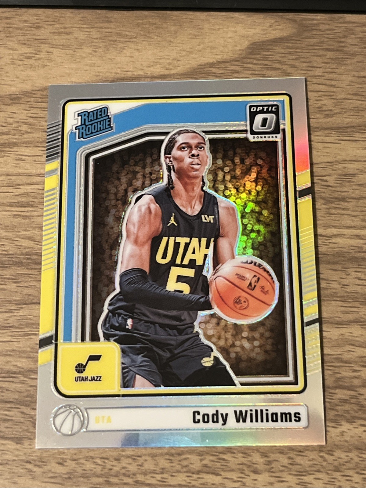 2024-25 Panini Donruss Optic - Rated Rookie Cody Williams #298 (RC)