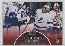 2021 Upper Deck Extended Series UD Canvas Young Guns Gabriel Fortier #C386 0yp7
