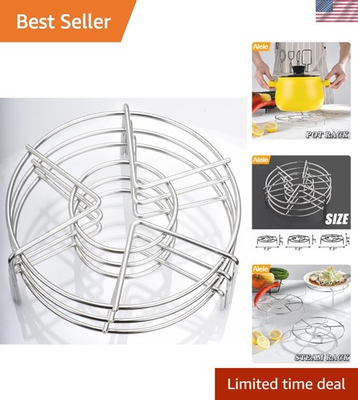 #ad Heavy Duty 4mm Steam Rack Trivet for Perfect Pressure Cooker Cooking – Set of 3 $30.39