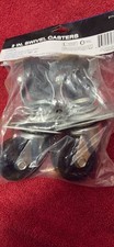 New 2” Swivel Casters 4 pack 2 seivels with brakes 90lbs per caster