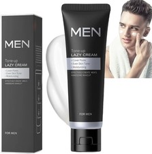 Men's BB Cream Foundation - Concealer, Color Corrector, and Moisturizer. Tinted