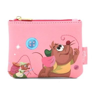 Loungefly Disney Cinderella Gus Gus Zipping Coin Purse Wallet New with Tags!  