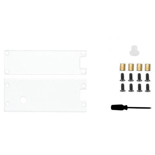 Clear Acrylic Top&Bottom Panel Case With Customs Key Cap for Raspberry Pi Pico D - Zdjęcie 2 z 15