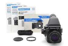 Beautiful Almost UNUSED Mamiya 645 Pro AE Finder Sekor C 80mm f/2.8 Lens JAPAN