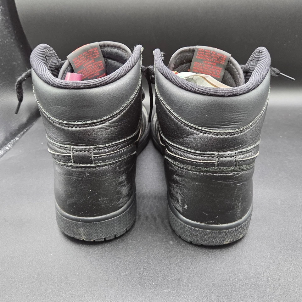 Air Jordan 1 Retro OG Alto Triple Negro Talla 11 Nike 555088-022 2017 Foto 4 de 4