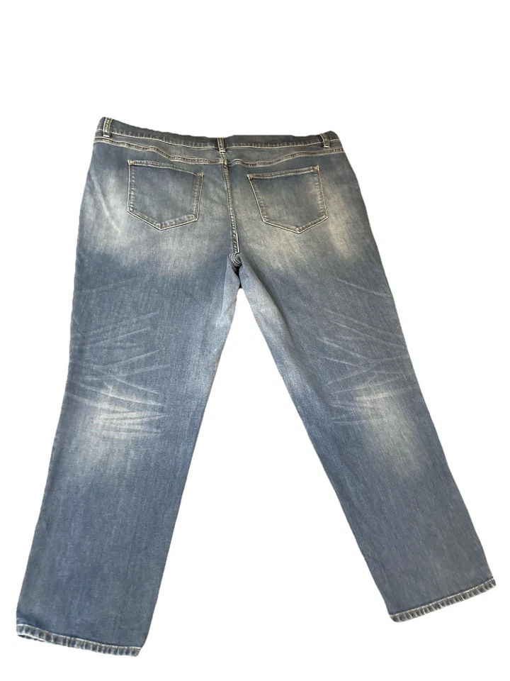 Liz Claiborne Jeans Women’s 22W/Blue/City Fit/Skinny Boyfriend/Lightweight/Soft - Image 2 of 4