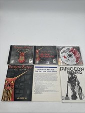  3 Dungeon Keeper games: Evil is Good, Keeper 2 and Deeper Dungeons W/ Manuals