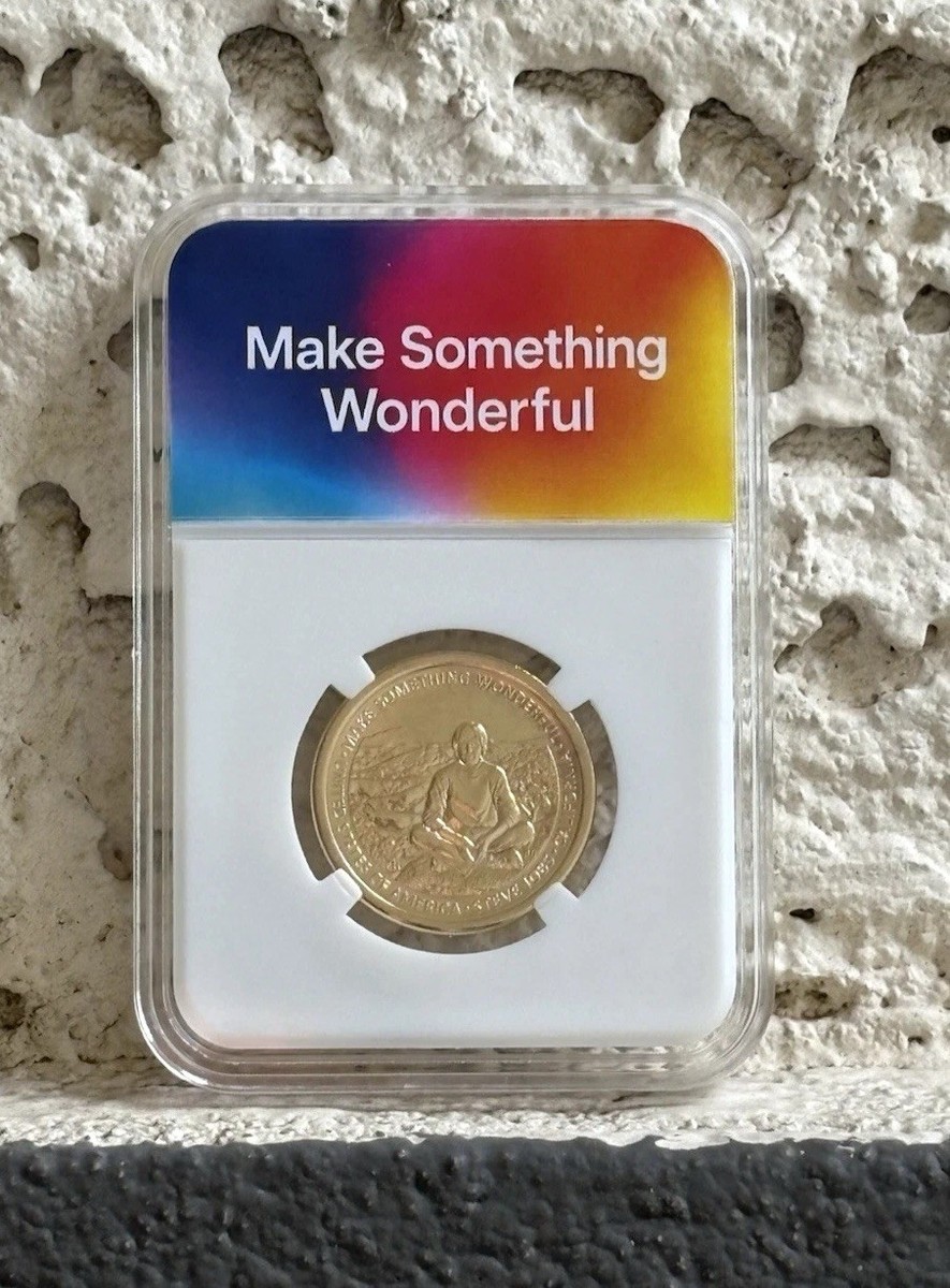 2026 D Steve Jobs $1 Dollar Coin Innovation California UNC Mint
