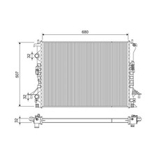 Radiateur Renault VEL SATIS