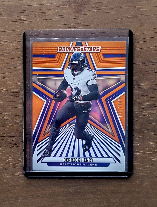 2024 SP DERRICK HENRY /249 Panini Rookies & Stars R&S Orange Foil #8