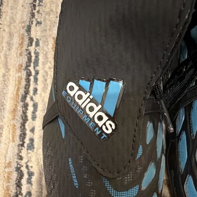  Predator サッカーシューズ 黒/青 SIZE 9 US adidas Equipment Predator Soccer Cleats Black Blue EST