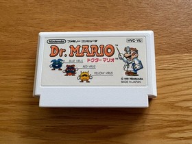 Dr Mario JPN Nintendo NES FC Classic Nintendo Classic Puzzle Famicom