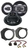 Crunch 16,5Cm 2-Wege 180Watt Lautsprecher FüR Citroen Jumpy 07-16 FronttüR Auto