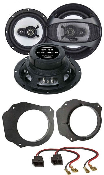 Crunch 16,5Cm 2-Wege 180Watt Lautsprecher FüR Citroen Jumpy 07-16 FronttüR Auto-image