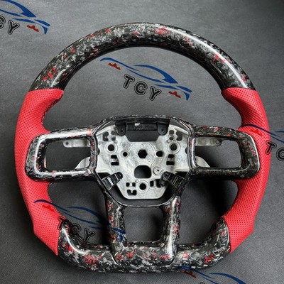 Fit for Ford Mustang GT 2024-2026 Steering Wheel with Forged Carbon Fiber