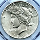 1926 Peace Dollar, PCGS MS62