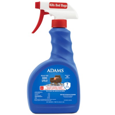 Adams Flea and Tick Home Spray, 24 Ounce