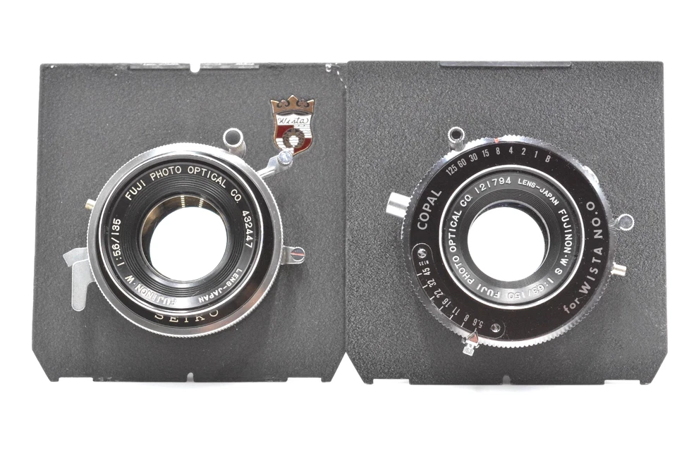 [Excelente+++++] Cámara de gran formato Wista 45D 4x5 fujinon 135 150 mm de JAPÓN Foto 3 de 4