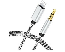 Apple MFi Certified i Phone to 3.5mm Car AUX Stereo Audio Cable 3FT/1M
