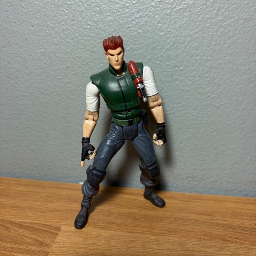 Resident Evil 1 Biohazard Chris Redfield Action Figure Toy Toybiz 1998 Capcom