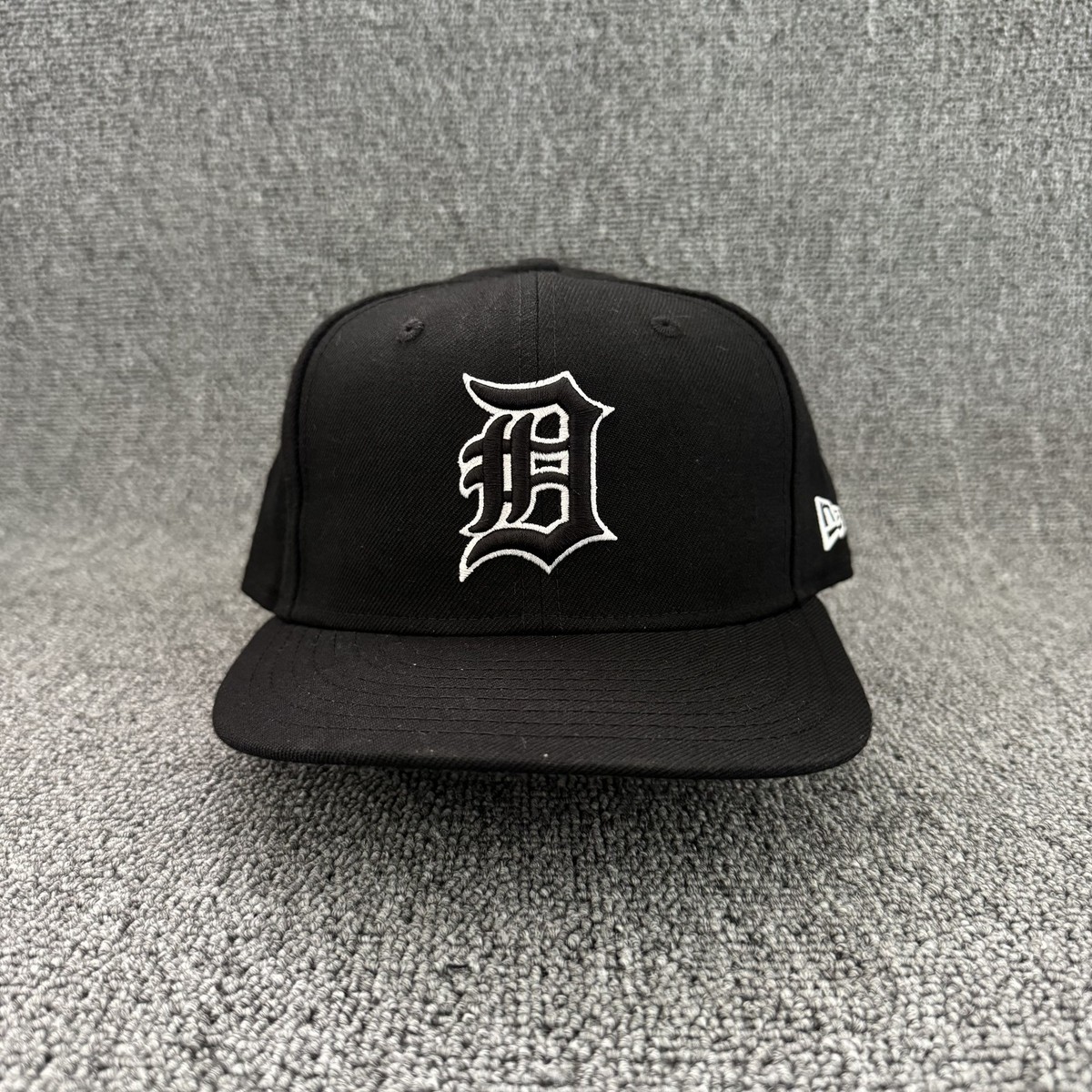 New Era Detroit Tigers MLB Snapback Hat Black Old English D Logo