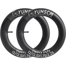 2-Pcs 12"/12.5" Heavy Duty Bike Tubes 12/12.5x1.75/2.25 12 1/2 X 2 1/4 AV
