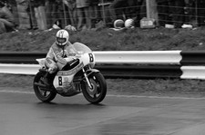 Paul Smart Yamaha Transatlantic Trophy Mallory Park at Mallory Par- Old Photo
