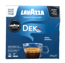 36 Lavazza A Modo Mio DEK Coffee Capsules, 1 pack of 36 - supplied loose 0.33 per lighter