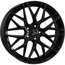 18" Ultra UA1E Alufelgen RS Look Black Painted  für VW Golf Sportsvan AUV 1KM