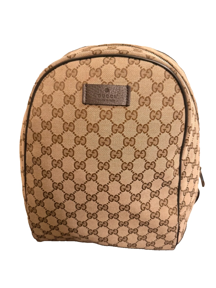 Gucci Canvas Exterior Backpack Bags & Handbags for Women for  display picture 1