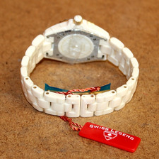 d.i.a. ホワイト　白　フェザー　チェーン　y2k 平成　当時物 Swiss Legend Karamica White Band Wristwatches for sale | eBay
