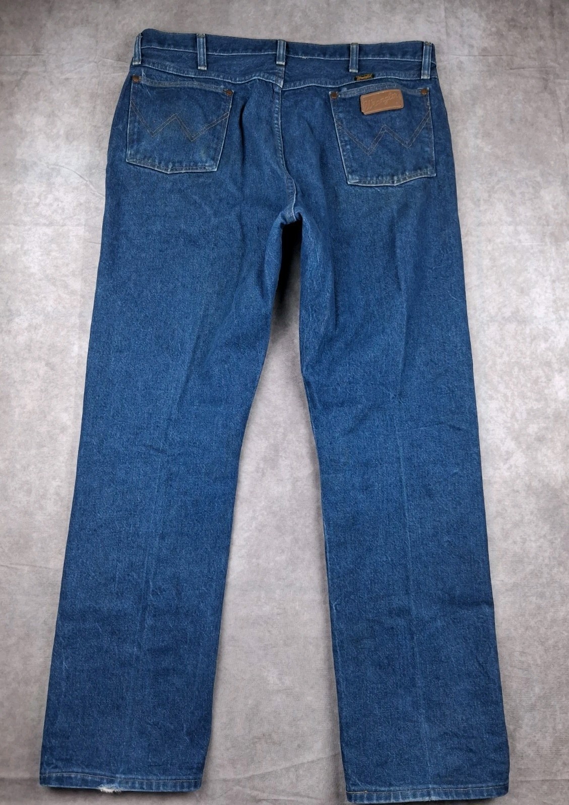 37x31 Fit Made Usa 80s Dark Denim Cowboy Work