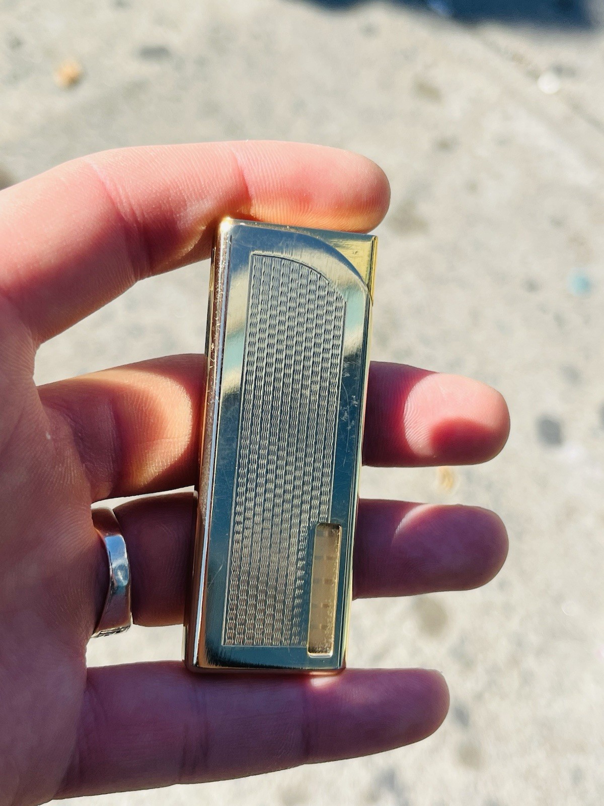 : Touch Sensor, Tortoiseshell, Gold Plated