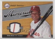 2007 Sweet Spot Sweet Swatch Memorabilia Bobby Abreu #SW-BA 0y9m
