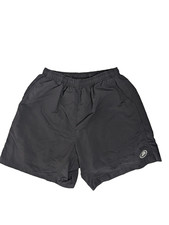 Vintage Women's Nylon Lined Cycling Shorts Black USA Made Size Large 13" Rise...