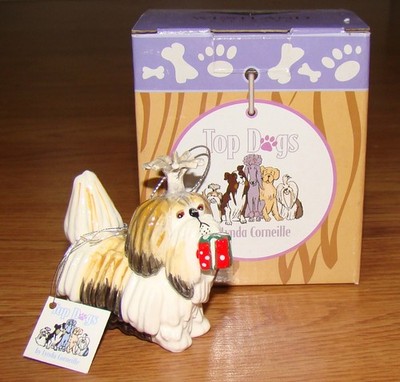 Lynda Corneille, Top Dog Collection - BIANCA The Shih Tzu Ornament (20268)