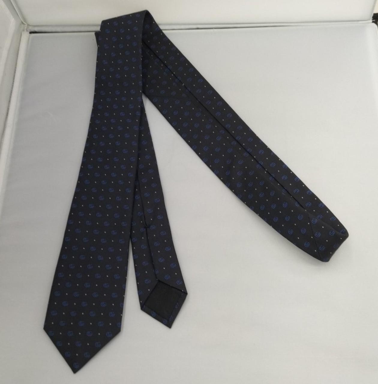 Gucci Interlocking G Pattern Dot Tie - image 1
