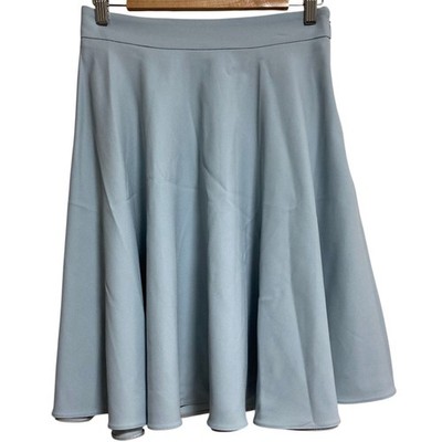 miu miu ライトブルー フレアスカート Miu Miu stretch knee-length flared skirt, size 40, light blue