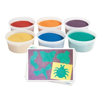 Activa Sand Art Bugs Kit   Colored Sand & 30 Sticker Sheets