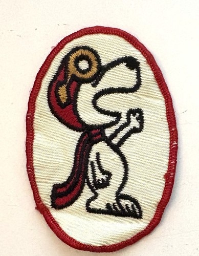 1960's to 1970's generic Snoopy patch; cloth back