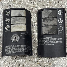 1991 Bayliner Capri Boat Control ignition switch Lights Bilge panel Dash board