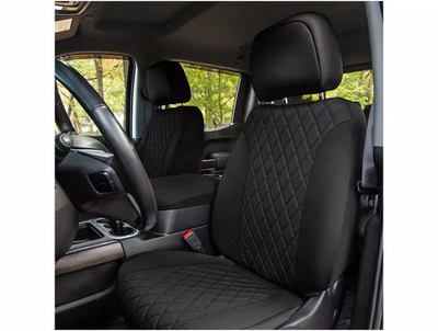 FH Group Neoprene Seat Cover Fits 14-19 Toyota Corolla LE/S/SE Beige Front