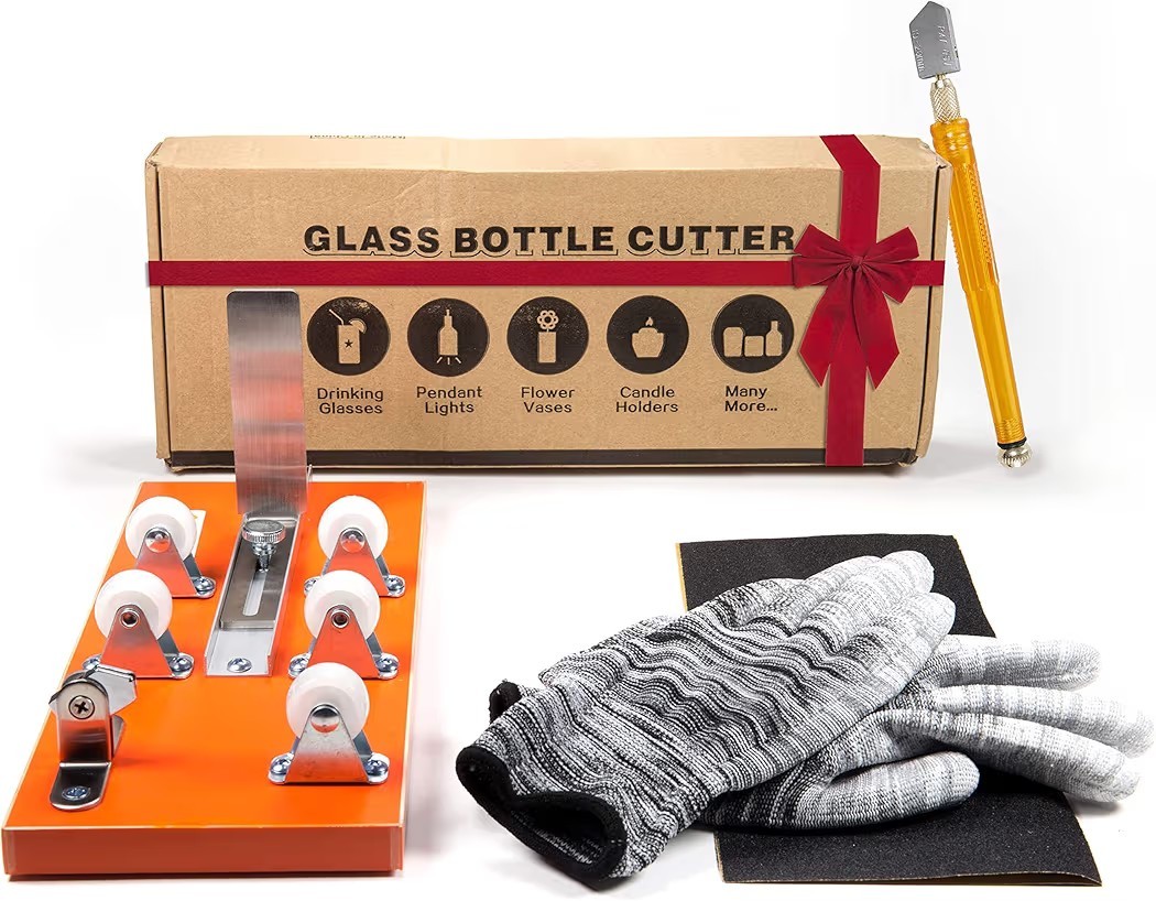 Glass Bottle Cutter - Professional Grade Tool for Precise Cu