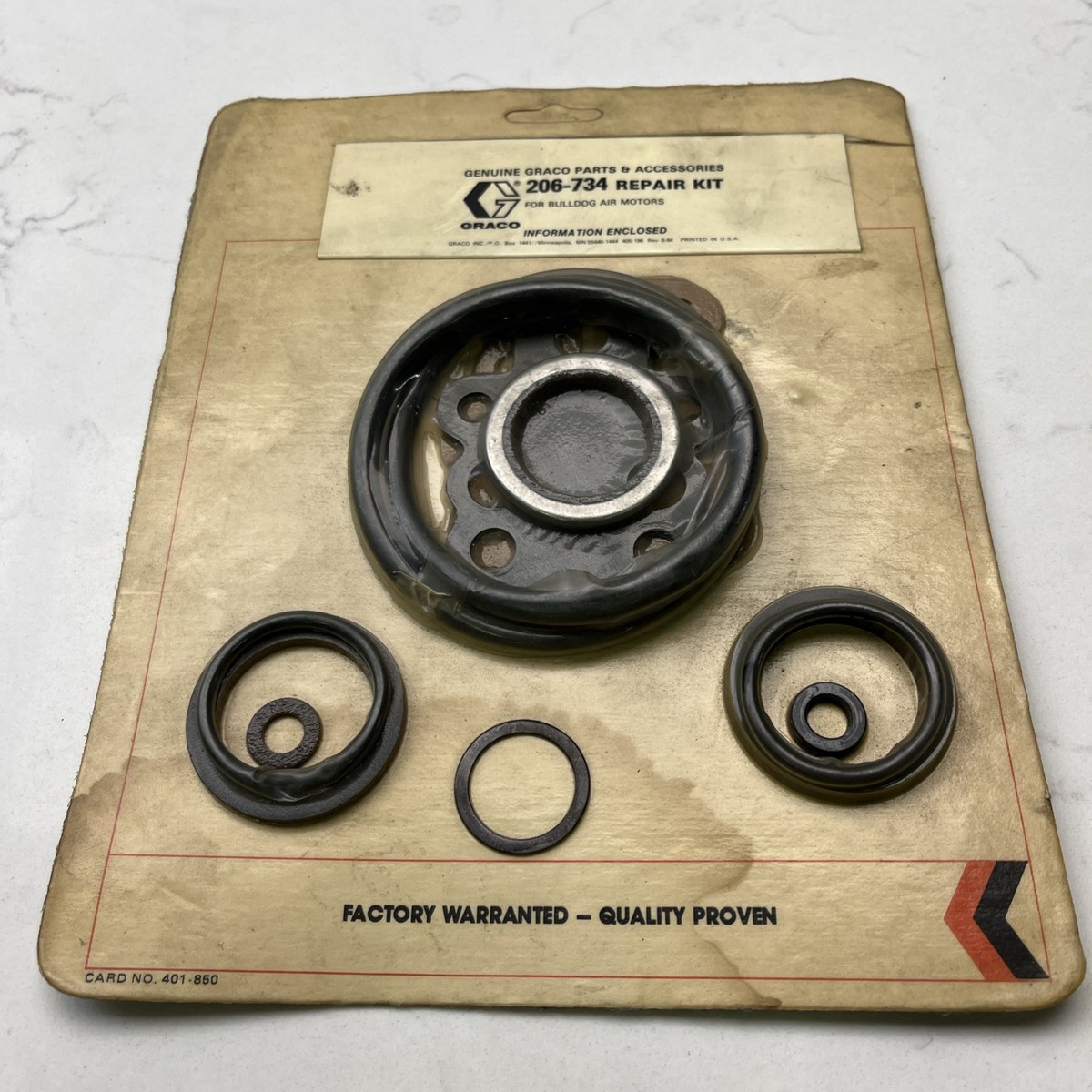 Graco 206-734, Repair kit for Bulldog air motor | eBay