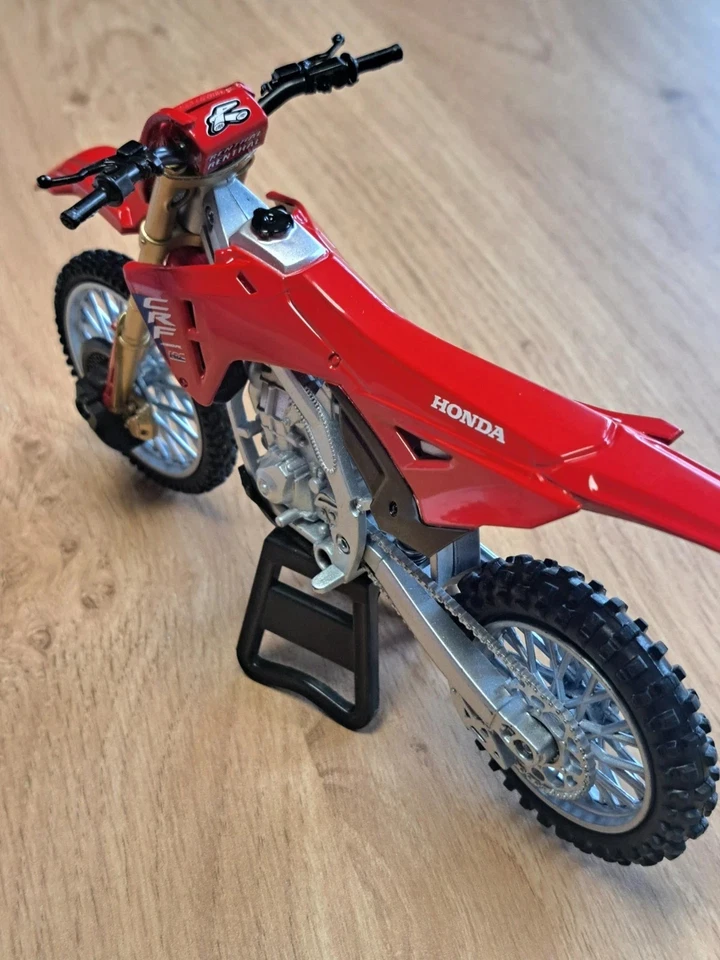 New Honda CRF450 2026 Model Factory MX Motocross Bike NEW RAY 1:12 Toy - Image 4 of 4