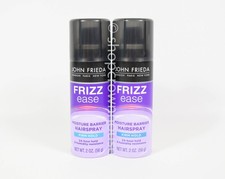 2 John Frieda Frizz Ease MOISTURE BARRIER Firm Hold Hairspray 2 oz Travel Size