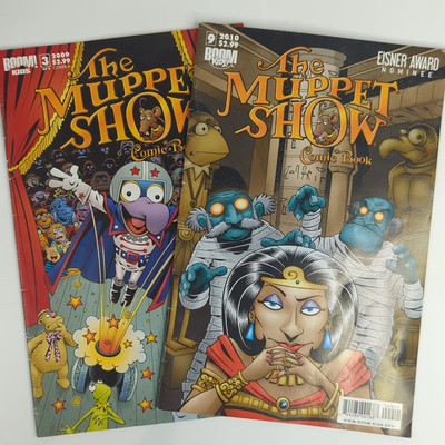The Muppet Show #3 (2009) & #9 (2010) Boom Comics Boom! Kids 2 Comic Lot