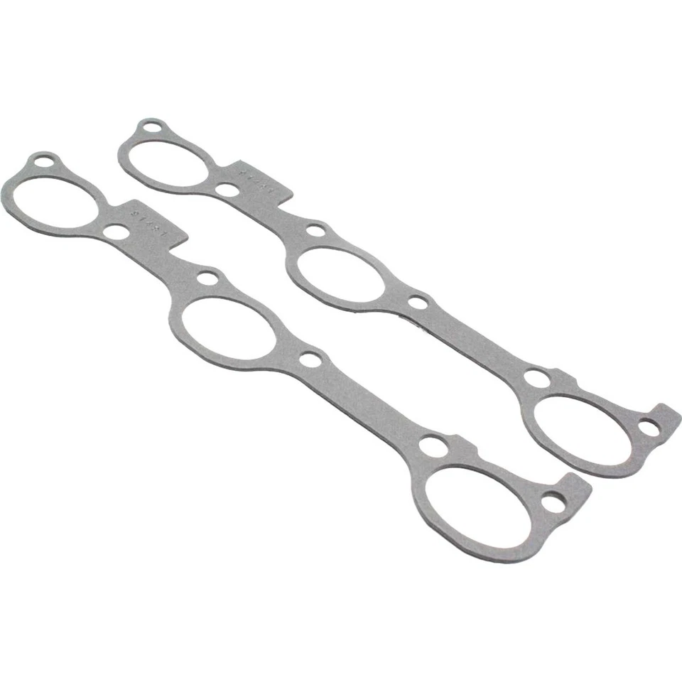 Juego de 2 juntas plenum de admisión Felpro MS91481 para Chevy Olds Cutlass Buick par Foto 2 de 4