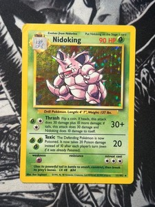 brock's rhyhorn pokemon card value PSA 8] Pokemon TCG - Nidoking - 174/165 - Illustration Rare